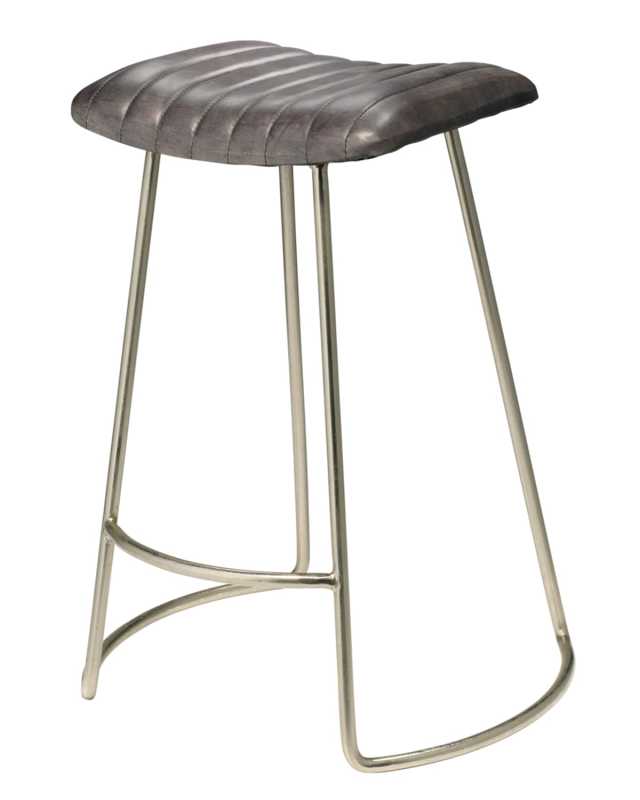 Luke Leather Counter Stool